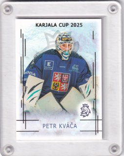 Kváča Petr Real Cards 2025/26 Karjala Cup 2025/26 -Gold /50 č.KC-17