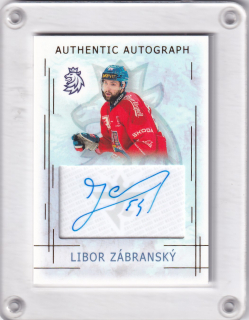 Zábranský Libor Real Cards 2025/26 Karjala Cup 2025/26 - Authentic Autograph -Auto /17 č.KC-24