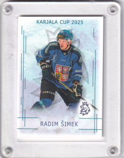 Šimek Radim Real Cards 2025/26 Karjala Cup 2025/26 -Base č.KC-24