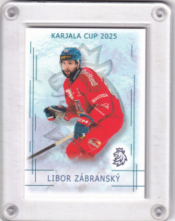 Zábranský Libor Real Cards 2025/26 Karjala Cup 2025/26 -Base č.KC-25