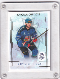 Zohorna Radim Real Cards 2025/26 Karjala Cup 2025/26 -Gold /50 č.KC-26