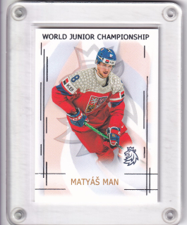 Man Matyáš Real Cards 2025/26 MS U20 -Silver /22 č.U20-13