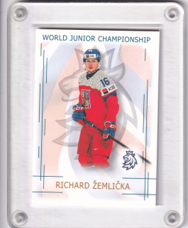 Žemlička Richard Real Cards 2025/26 MS U20 -Base č.U20-23