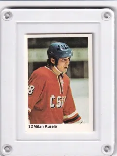 Kužela Milan Hockey 1974-75 č.12