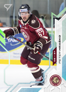 Peter Hraško  SportZoo SHL Tipos 2025-26 I.série Brilliant Silver č.040