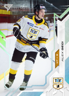Alex Géci  SportZoo SHL Tipos 2025-26 I.série Brilliant Silver č.104