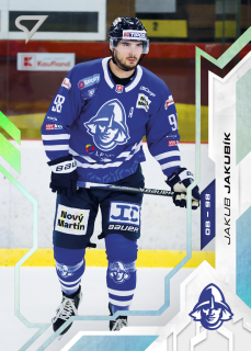 Jakub Jakubík  SportZoo SHL Tipos 2025-26 I.série Brilliant Silver č.128