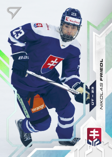 Nikolas Friedl  SportZoo SHL Tipos 2025-26 I.série Brilliant Silver č.140