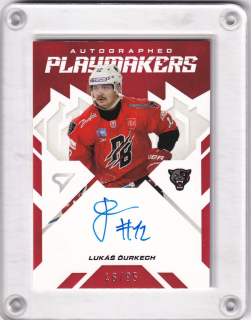 Lukáš Ďurkech  SportZoo SHL Tipos 2025-26 I.série Autographed Playmakers /95 č.AP-LD