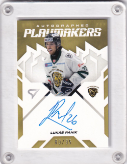 Lukáš Pánik  SportZoo SHL Tipos 2025-26 I.série Autographed Playmakers /95 č.AP-LP