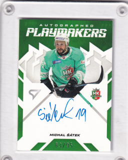 Michal Šátek  SportZoo SHL Tipos 2025-26 I.série Autographed Playmakers /95 č.AP-MS