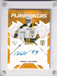Michal Vojvoda  SportZoo SHL Tipos 2025-26 I.série Autographed Playmakers /95 č.AP-MV