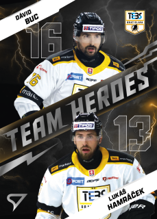 Buc-Hamráček  SportZoo SHL Tipos 2025-26 I.série Team Heroes č.TH-14