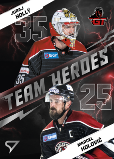Hollý-Holovič  SportZoo SHL Tipos 2025-26 I.série Team Heroes č.TH-16