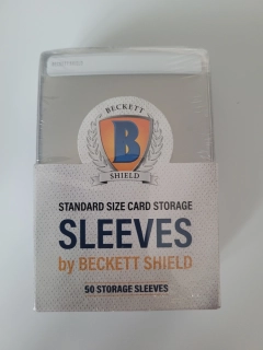 Beckett Shield Standard Storage Sleeves (50 ks)