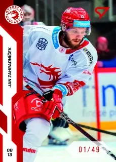 Zahradníček Jan SportZoo ELH 2022-23 Red /49 č.253