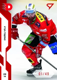 Vála Ondřej SportZoo ELH 2022-23 Red /49 č.297