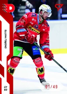 Matýš Ondřej SportZoo ELH 2022-23 Red /49 č.298
