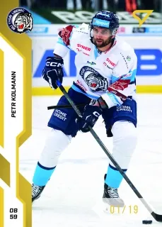 Kolmann Petr SportZoo ELH 2022-23 Gold /19 č.303