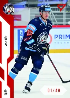 Šír Jan SportZoo ELH 2022-23 Red /49 č.307