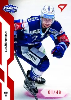 Forman Lukáš SportZoo ELH 2022-23 Red /49 č.333