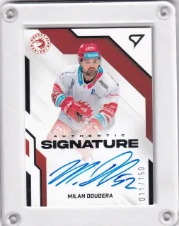 Doudera Milan SportZoo ELH 2022-23 Authentic Signature Level 1 /150 č.AS1-DO