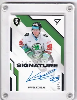 Kousal Pavel SportZoo ELH 2022-23 Authentic Signature Level 1 /150 č.AS1-KU