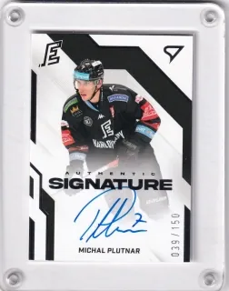 Plutnar Michal SportZoo ELH 2022-23 Authentic Signature Level 1 /150 č.AS1-PL