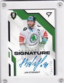 Stránský Jan SportZoo ELH 2022-23 Authentic Signature Level 1 /150 č.AS1-SR