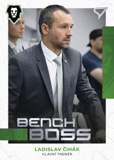 Čihák Ladislav SportZoo ELH 2022-23 Bench Boss č.BB-05