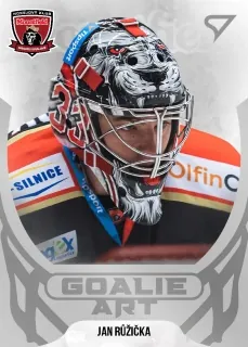 Růžička Jan SportZoo ELH 2022-23 Goalie Art č.GA-10