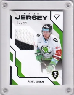 Kousal Pavel SportZoo ELH 2022-23 Game Jersey /99 č.GJ-KO