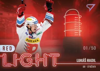 Radil Lukáš SportZoo ELH 2022-23 Red Light /50 č.RL-15