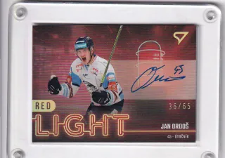 Ordoš Jan SportZoo ELH 2022-23 Red Light Auto /65 č.RL-18