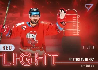 Olesz Rostislav SportZoo ELH 2022-23 Red Light /50 č.RL-27