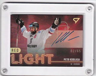 Koblasa Petr SportZoo ELH 2022-23 Red Light Auto /65 č.RL-32