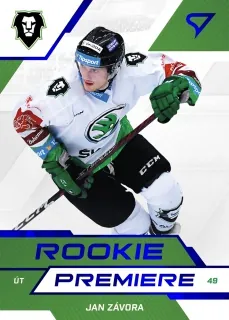 Závora Jan SportZoo ELH 2022-23 Rookie Premiere /149 č.RP-15