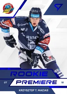 F. Macias Krzysztof SportZoo ELH 2022-23 Rookie Premiere /149 č.RP-22