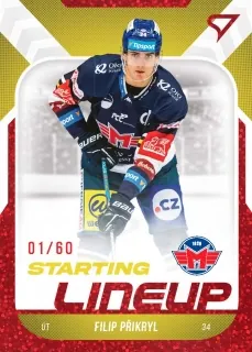 Přikryl Filip SportZoo ELH 2022-23 Starting Line Up /60 RED č.SL-18
