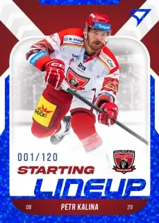 Kalina Petr SportZoo ELH 2022-23 Starting Line Up /120 BLUE č.SL-27