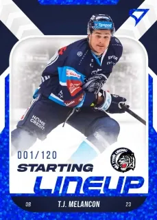 Melancon T.J. SportZoo ELH 2022-23 Starting Line Up /120 BLUE č.SL-38