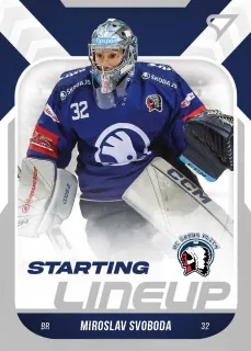 Svoboda Miroslav SportZoo ELH 2022-23 Starting Line Up č.SL-49