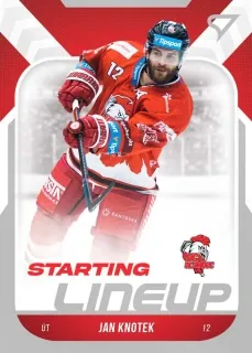 Knotek Jan SportZoo ELH 2022-23 Starting Line Up č.SL-59