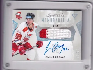 Orsava Jakub SportZoo ELH 2022-23 Spectacle Memorabilia Auto /35 č.SM-JO