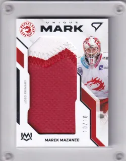 Mazanec Marek SportZoo ELH 2022-23 Unique Mark Logo Primary 10/22 č.UM-MM