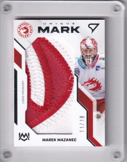 Mazanec Marek SportZoo ELH 2022-23 Unique Mark Logo Primary 11/22 č.UM-MM