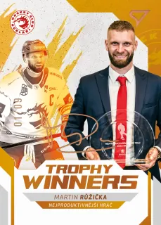 Růžička Martin SportZoo 2022-23 Dotisk Trophy Winners /9 č.TW-3