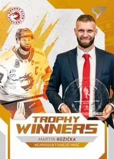 Růžička Martin SportZoo 2022-23 Dotisk Trophy Winners /99 č.TW-3