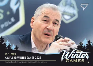 Marián Bezák: Hlavný organizátor celého projektu SportZoo Winter Game 2023 č.WM-1