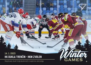 Napínavý duel trojnásobných majstrov extraligy SportZoo Winter Game 2023 č.WM-4
